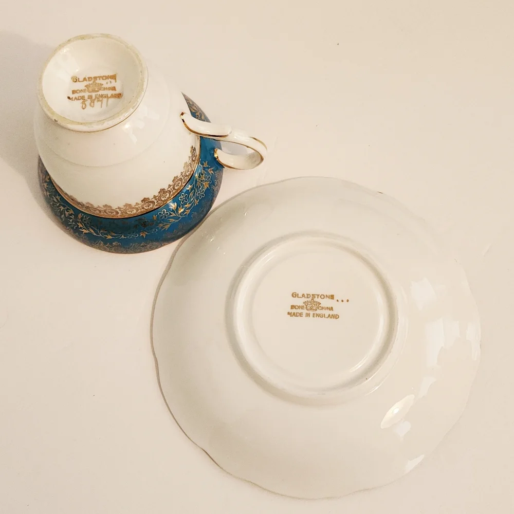 Gladstone Vintage Teacup and Saucer